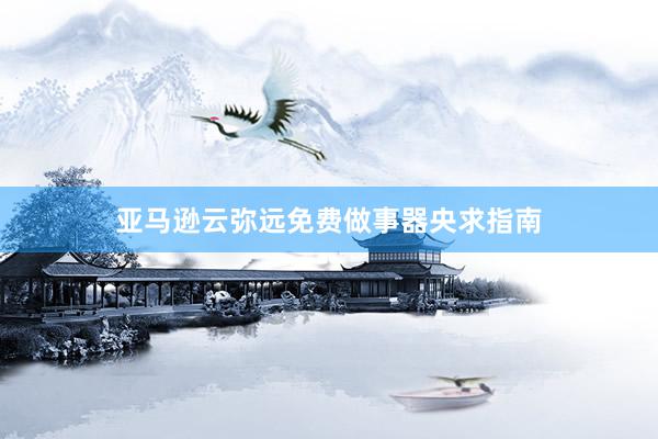 亚马逊云弥远免费做事器央求指南